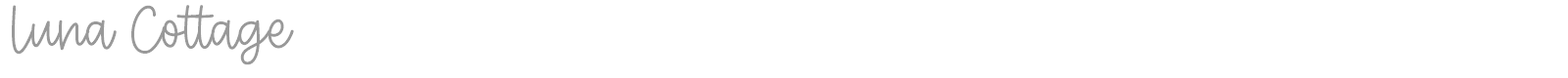 Luna Cottage font preview